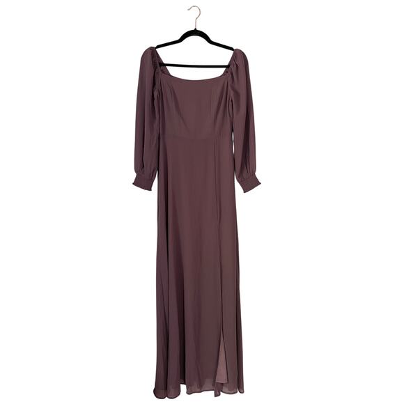 Baltic Born Giselle Maxi Dress Vintage Plum Wedding Guest Bridesmaid - Picture 5 of 11